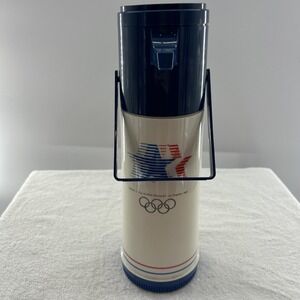 Thermos Aladdin 1984 Los Angeles XXIIIrd‎ Olympics Pump A Drink P150 Vintage